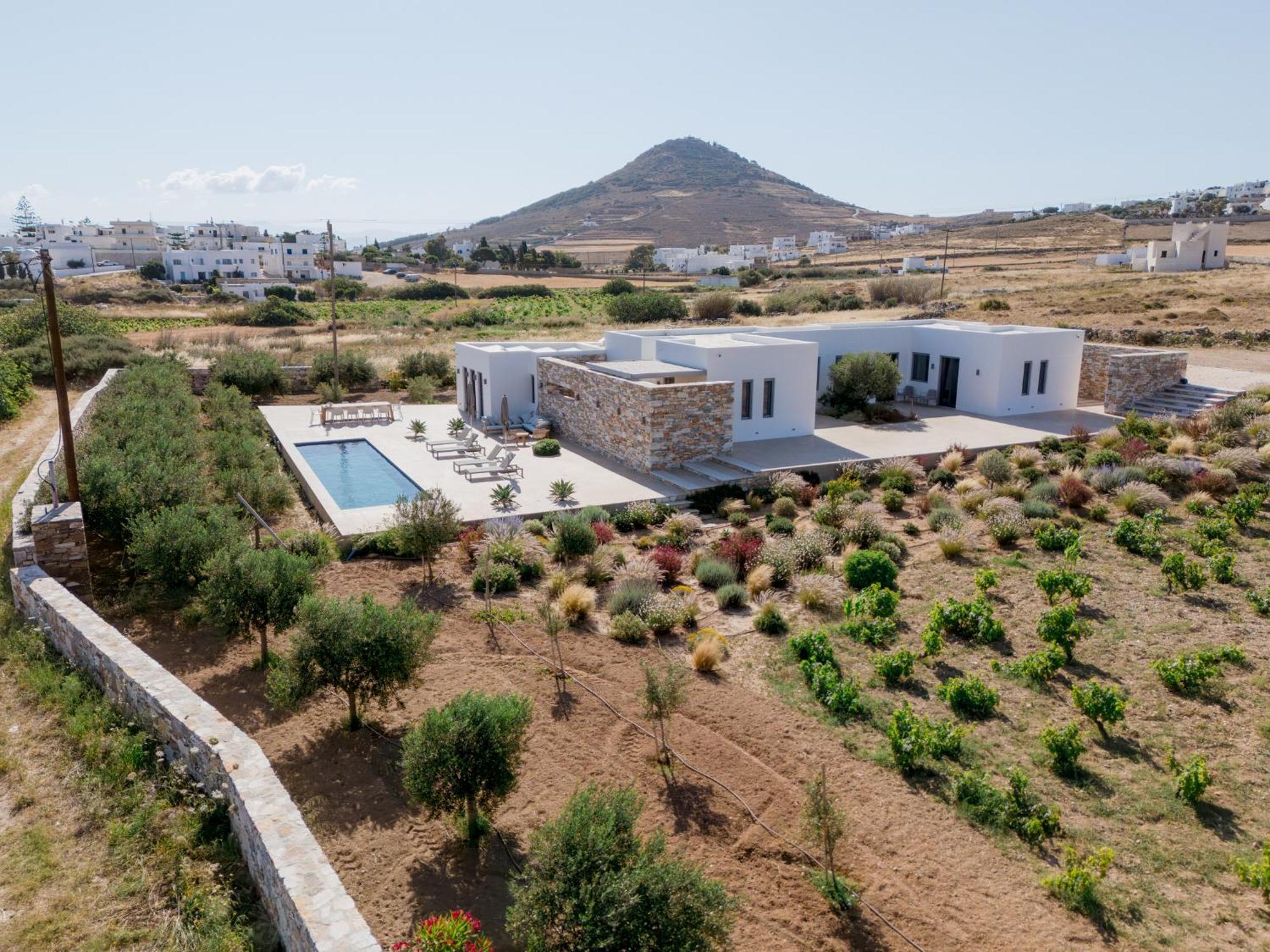 Bracket House Paros Villa Dragulász Kültér fotó
